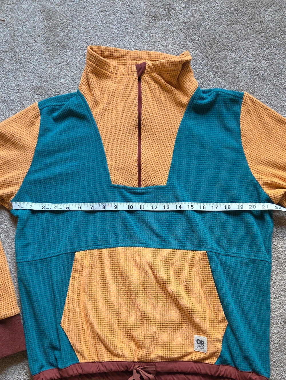 Outdoor Research Women's Trail Mix Quarter-Zip Pullover Size Medium - Picture 5 of 7